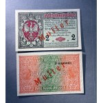 MUSTER Generał 2 mkp 1916 - awers i rewers - KOMPLET
