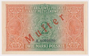 MUSTER jeneral 2 mkp 1916 - double-sided
