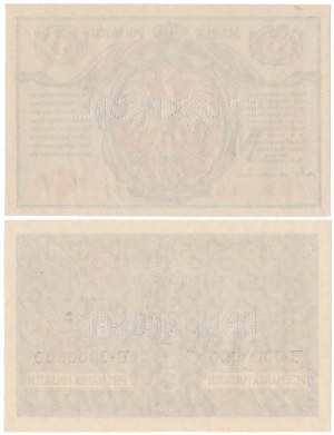 MUSTER General 5 mkp 1916 - obverse and reverse - COMPLETE