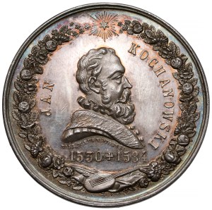 Médaille Jan Kochanowski, Congrès de Cracovie 1884 (Kossak)
