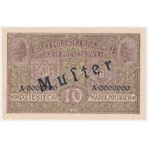 MUSTER Generał 10 mkp 1916 - tylko rewers