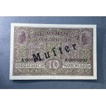 MUSTER Generał 10 mkp 1916 - sam rewers