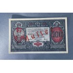 MUSTER jenerał 100 mkp 1916 - 6 cyfr - dwustronny