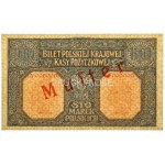 MUSTER Generał 100 mkp 1916 - sam rewers
