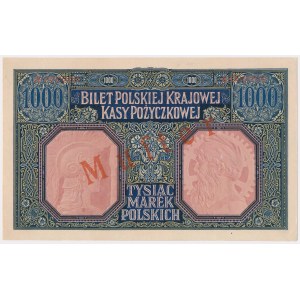 MUSTER Generał 1000 mkp 1916 - tylko rewers