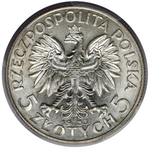 Tête de femme 5 or 1933