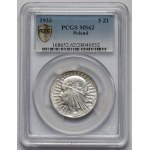 Głowa Kobiety 5 złotych 1933