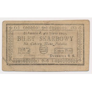 4 złote 1794 - (1)(K)