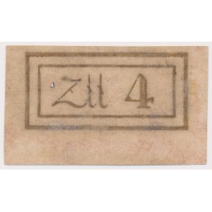 4 złote 1794 - rozklejony - sam rewers