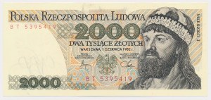 PLN 2 000 1982 - BP
