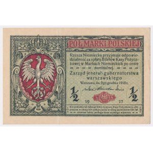 1/2 mkp 1916 jenerał - B - rzadkość