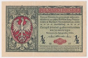 1/2 mkp 1916 jener - B - rareté