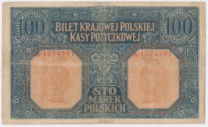100 mkp 1916 jeneral - 7 figures - RARE