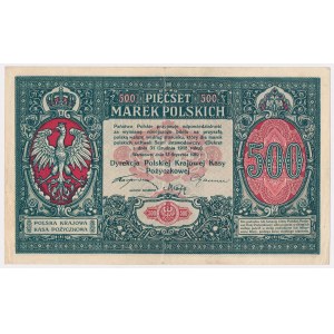 500 mkp 1919 Styczeń - Dyrekcja PKKP