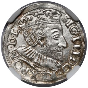 Zygmunt III Waza, Trojak Poznań 1591 - menniczy
