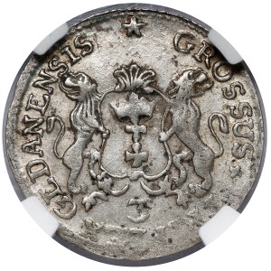 August III Sas, Trojak Gdańsk 1758