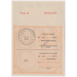 Asygnata Ministerstwa Skarbu (1939) - 50 złotych