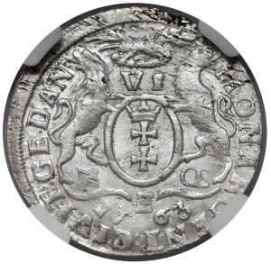 Auguste III Sas, Sixième juillet Gdansk 1763 REOE