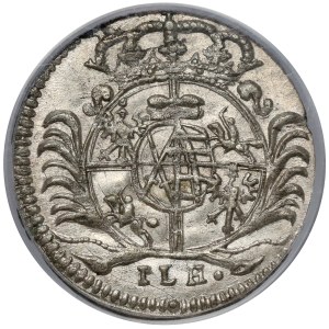 August II Mocny, 3 halerze 1705 ILH, Drezno