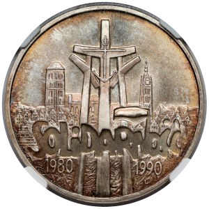 100.000 złotych 1990 Solidarność - odmiana A