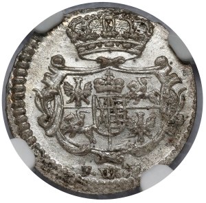 Augustus III Sas, 3 halberds 1748 FWóF, Dresden
