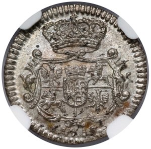 Augustus III Sas, 3 halberds 1736 FWóF, Dresden