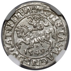 Zygmunt II August, Półgrosz Wilno 1549