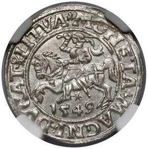 Sigismond II Auguste, demi-penny Vilnius 1549 - début