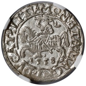 Zygmunt II August, Półgrosz Wilno 1558