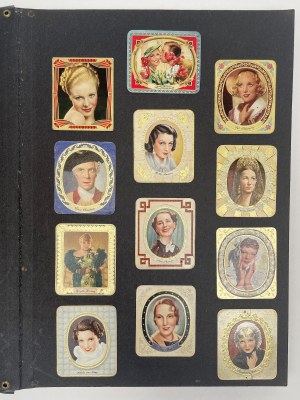 Classers with photos of Actresses, Actors and German soldiers from the Third Reich period - (2pcs)
