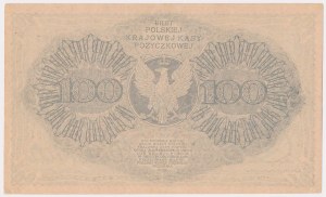 100 mkp 1919 February - Ser.BE - unsigned