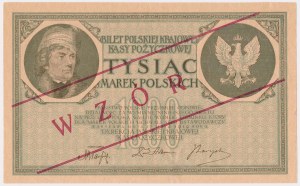 1,000 mkp 1919 May - MODEL - without series and number