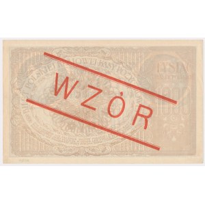 1.000 mkp 1919 Maj - WZÓR - III Ser. O 000000