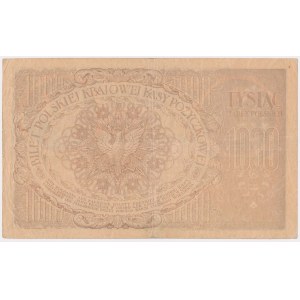 1.000 mkp 1919 Maj - Ser.A - dwukrotnie oznaczona