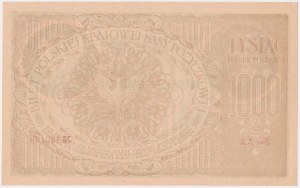 1.000 mkp 1919 Mai - Ser.AA - 6 chiffres