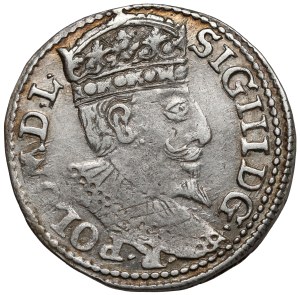 Sigismond III Vasa, Trojak Olkusz 1595 - R-POLO