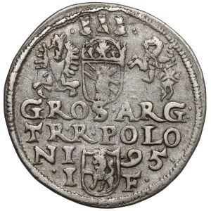 Zygmunt III Waza, Trojak Olkusz 1595 - ruszt w otoku