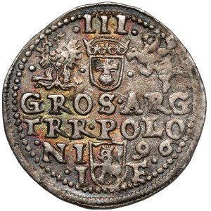 Zygmunt III Waza, Trojak Olkusz 1596