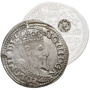 Zygmunt III Waza, Trojak Olkusz 1596 - z gwiazdą