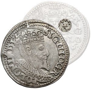 Sigismund III Vasa, Trojak Olkusz 1596 - with star