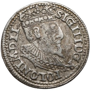 Zygmunt III Waza, Trojak Olkusz 1597 - wczesny - LI
