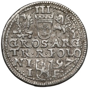 Sigismond III Vasa, Trojak Olkusz 1597 - début - LI