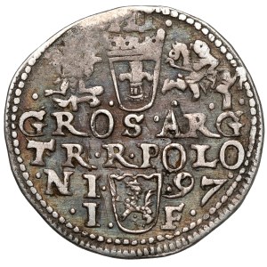 Zygmunt III Waza, Trojak Olkusz 1597 - wczesny