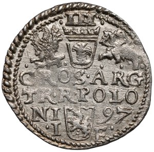 Sigismund III Vasa, Trojak Olkusz 1597 - POLON