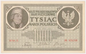 1,000 mkp 1919 May - III Ser.E