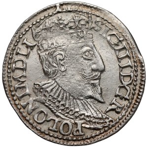 Zygmunt III Waza, Trojak Olkusz 1596 - M D LI