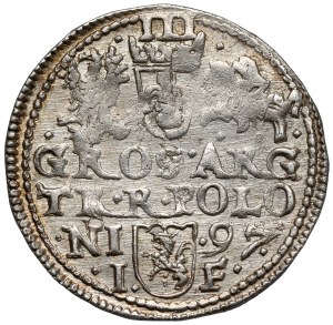 Sigismund III Vasa, Trojak Olkusz 1597 - POLONI