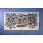 10.000 mkp 1922 - WZÓR - A 1234500 / 6789000 - z perforacją