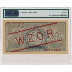 250.000 mkp 1923 - WZÓR - A 123456 / 789000
