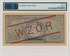 250,000 mkp 1923 - MODEL - A 123456 / 789000